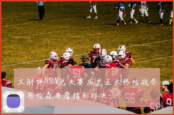 文胖评NBA总决赛历史五大终结战乔丹布伦森老詹精彩对决